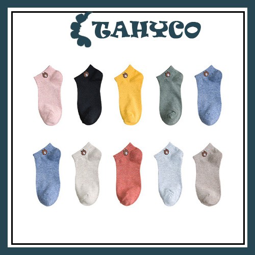 Tất vớ cổ ngắn nữ cotton cute dễ thương  phong cách Hàn Quốc 2021 (KÈM HÌNH THẬT) TN01