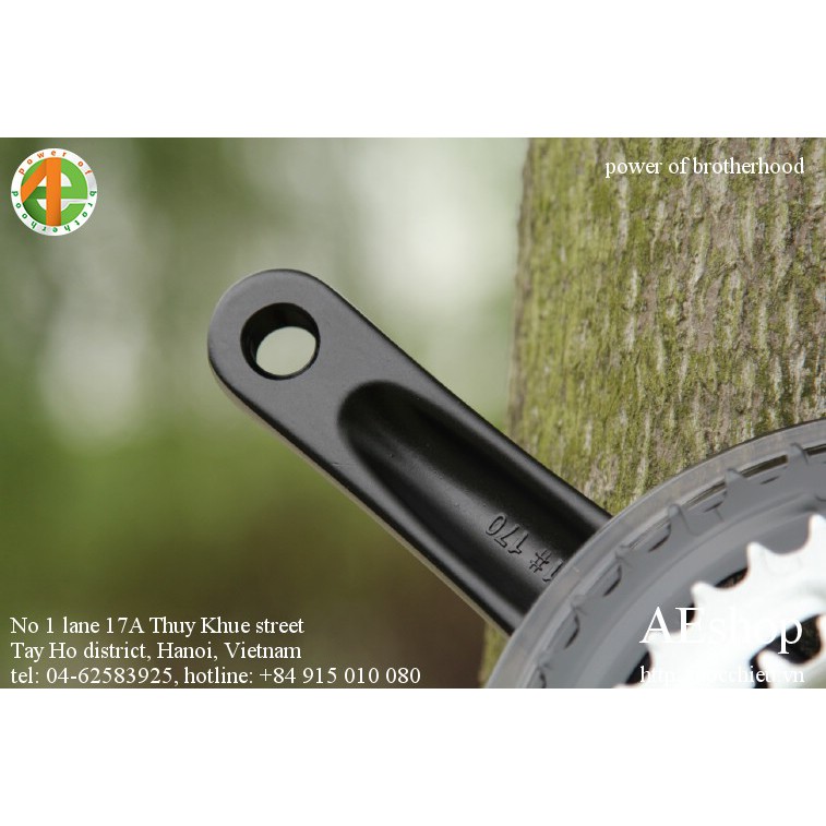 bộ đùi đĩa trước xe leo núi thể thao OTA chất liệu hợp kim nhôm mạ điện siêu nhẹ