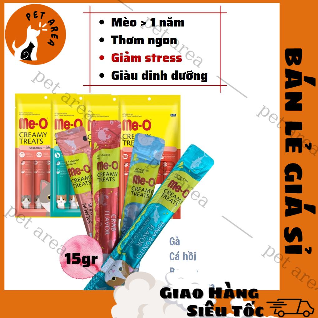 [Rẻ vô Địch][Có Sẵn]Soup Thưởng Cho Mèo MeO Creamy Treats Thanh 15g