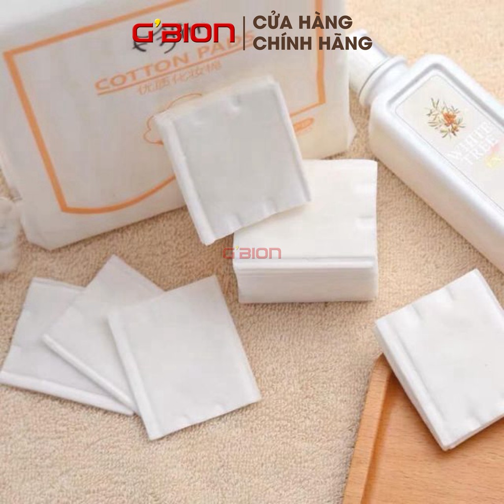 Bông tẩy trang 3 lớp Cotton Pads (222 miếng) mềm dai, không bở,nội địa trung chính hãng, NPP GBION