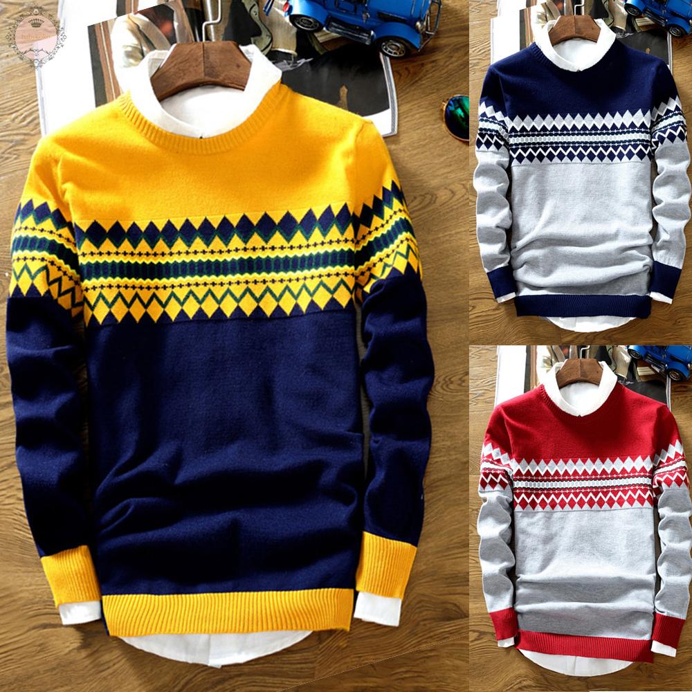 Áo Thun Dài Tay Họa Tiết Giáng Sinh Cho Nam Size M-2Xl | BigBuy360 - bigbuy360.vn