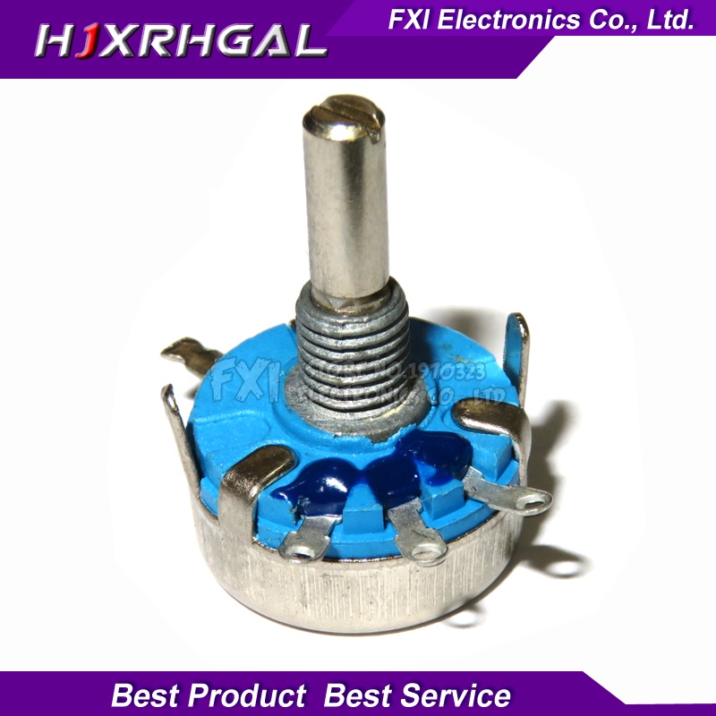 Bộ 2 Chiết Áp Tròn WH5-1A 1k 2k 10k 47k 4k7 470r 100k 470k 220k 1k5 22k 1m ohm 3 Chế Độ WH5