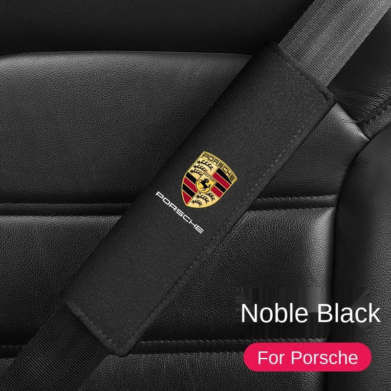 Phụ Kiện Đệm Bảo Vệ Dây Đai An Toàn Xe Porsche Cayenne Macan Panamera 718