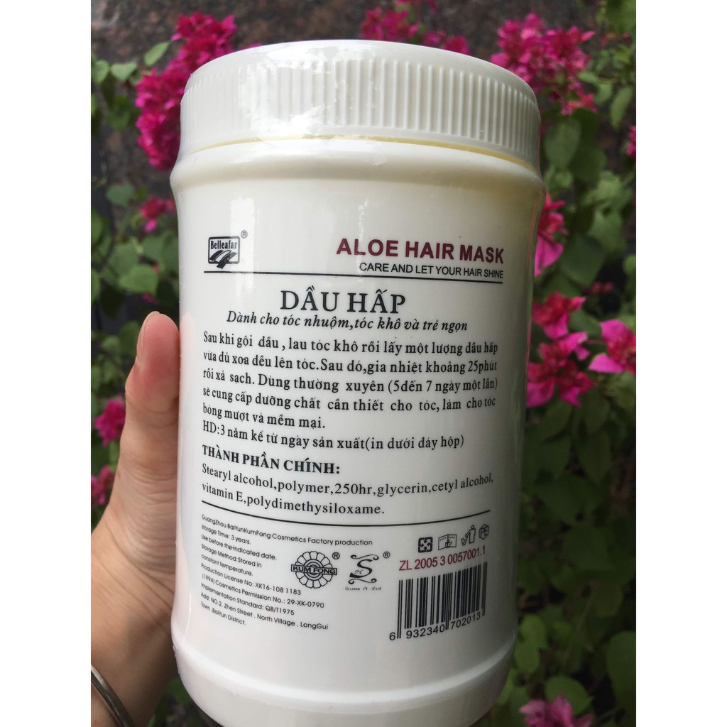 Hấp dầu J & B mượt tóc 1000 gram