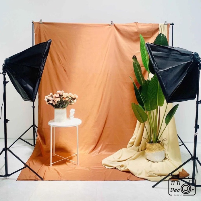 Bộ đèn studio chụp ảnh, quay phim, Livestream chuyên nghiệp, cao 2m softbox 50x70cm-topcity