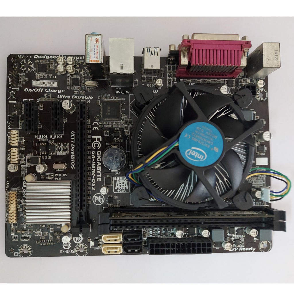 [COMBO] Main Giga H81 + Chip I3 4150 Tặng Fan CPU | WebRaoVat - webraovat.net.vn