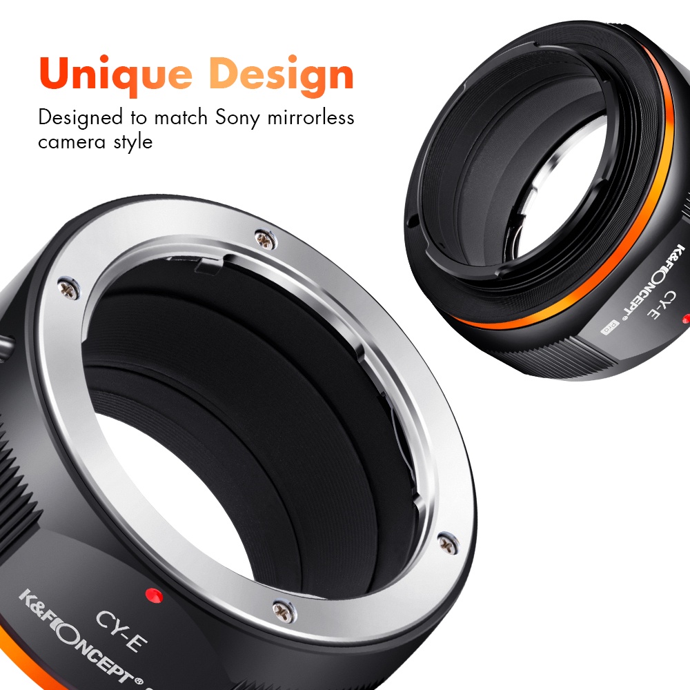 Ngàm Chuyển Đổi Ống Kính Contax Yashica Sang Sony NEX E Camera A6500