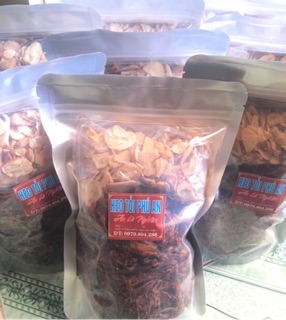 500 gr gà bơ tỏi Phú An ( 1zip 500gr)