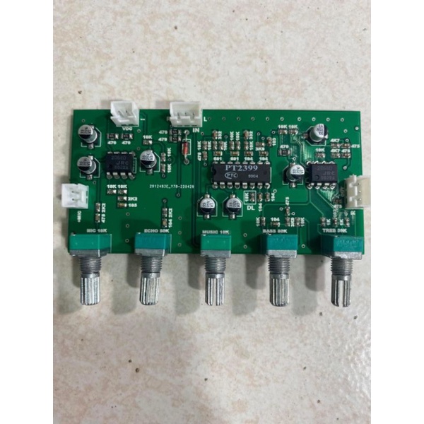 Bo mạch micro echo độ vang có bass trep