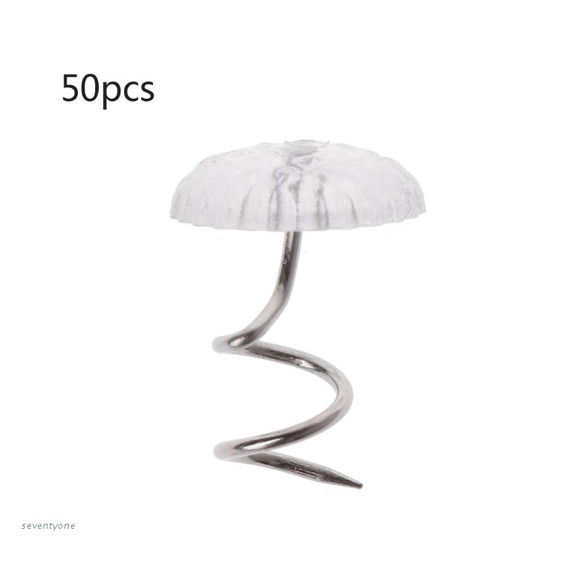 ❤Set 50 Ghim Cố Định Chăn Mền/Sofa Màu Trong Suốt