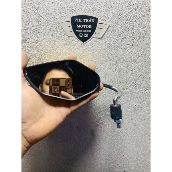 Gương chiếu hậu yaz mẫu 2022 gắn mọi loại xe chân 10 ly