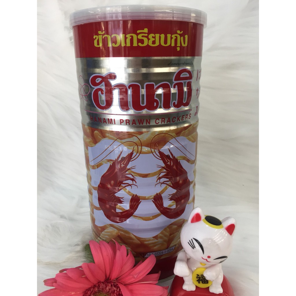 Snack tôm Hanami lon 110g