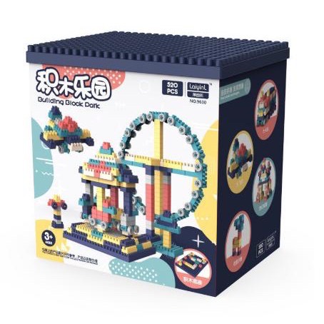 Bộ lego ghép hình 520 chi tiết cho bé