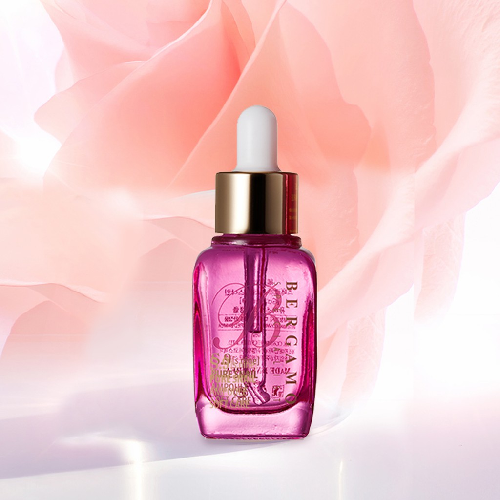 Tinh Chất Ampoule Bergamo S9 Chiết Xuất Từ Ốc Sên Chăm Sóc Dưỡng Ẩm Cho Da 30ml