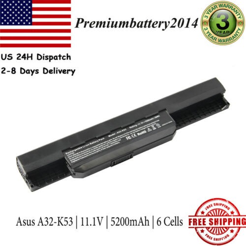Pin laptop ASUS K53 K53E K43 K43E K43S X44H X54C X53S X53 K53S X53E - Hàng nhập khẩu chính hãng