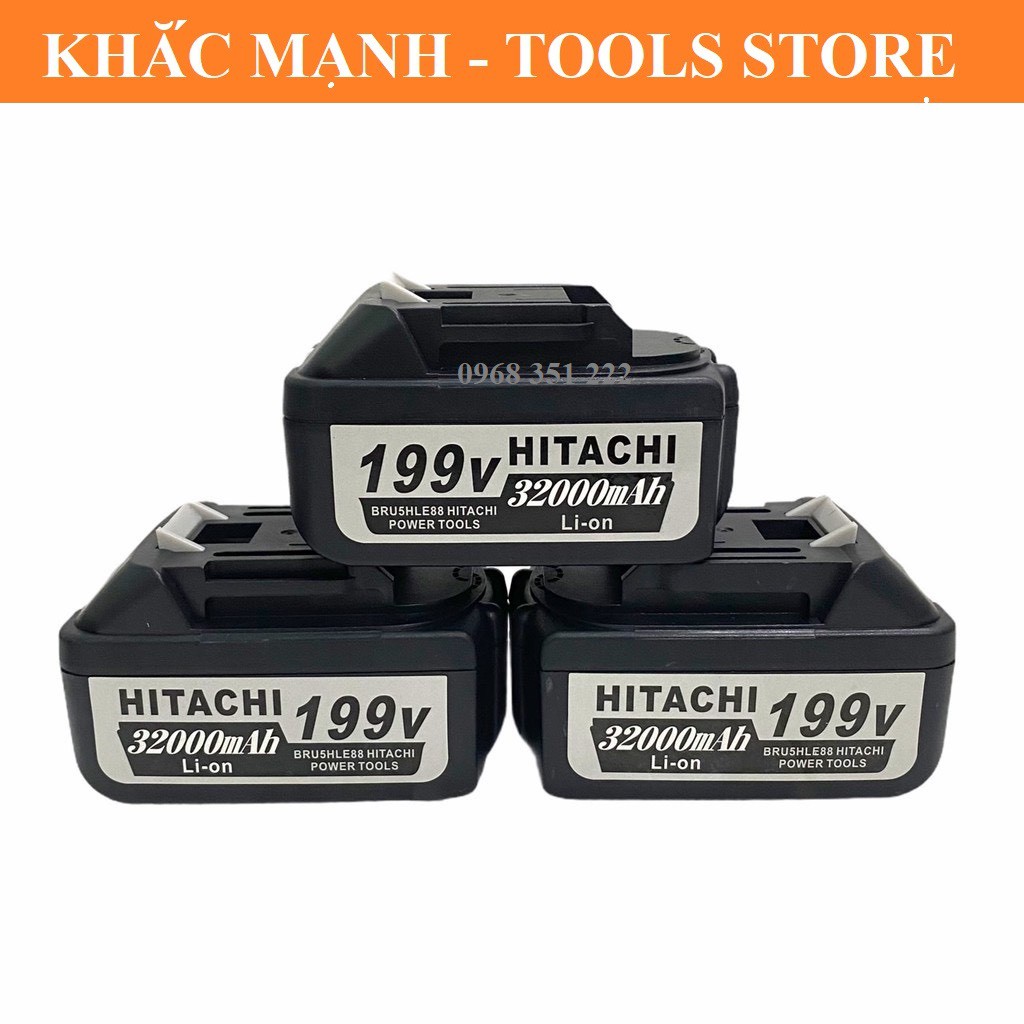 Pin Máy Siết Bulong, Máy Khoan Pin HITACHI 10 Cell