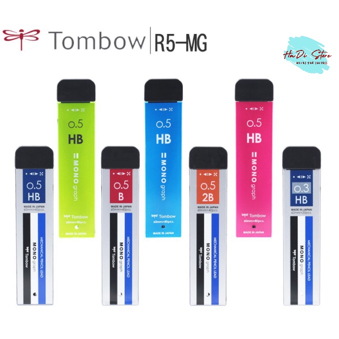 [HADI] Ruột chì bấm bút TOMBOW MONO GRAPH (Mã SP:TB-R-MoGra)