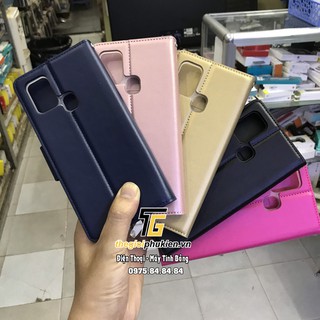 Bao da dạng ví SamSung Galaxy A21s hiệu Hanman có quai cài