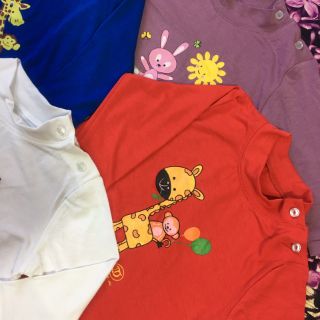 Set 5 áo sơ sinh VNXK cho bé
