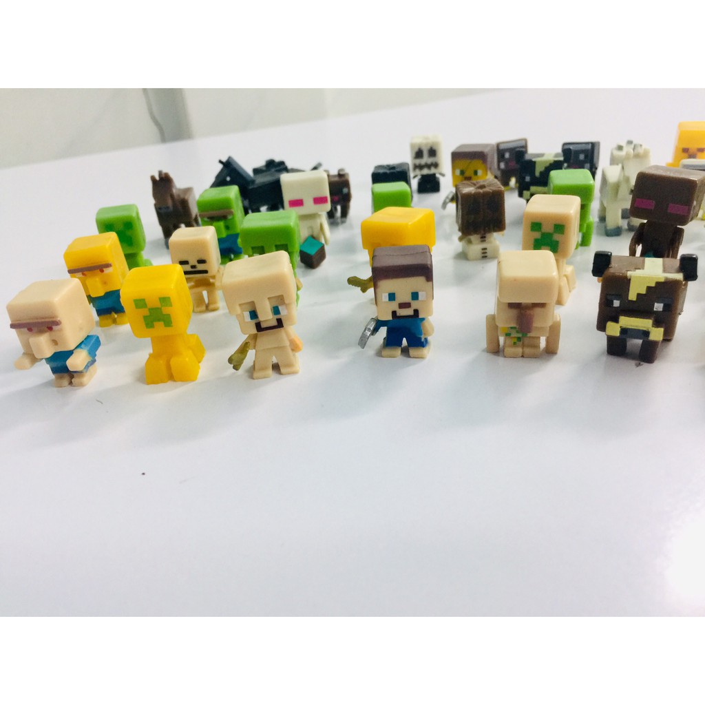 Bộ 10 nhân vật Minecraft mini figure ngẫu nhiên