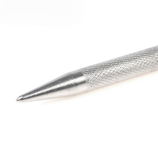 Dụng Cụ Đục Lấy Dấu Thép Nguyên Khối Mũi Ø2mm Góc 85° Dài 92mm Nặng 32g Dùng Búa Gõ Kết Hợp Tạo Dấu Đậm