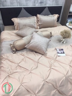 Set chăn ga lụa Luxury cao cấp, đủ màu.