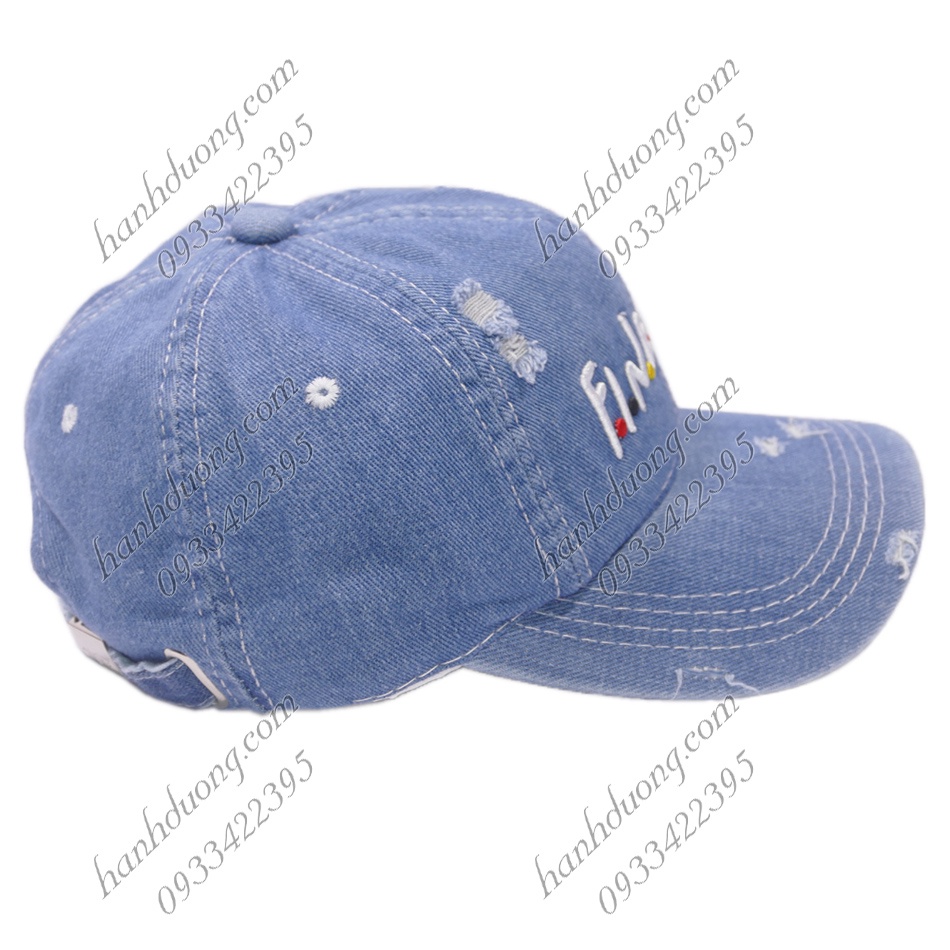 Nón kết jean Finesse mũ jean thời trang cá tính phù hợp cho cả nam và nữ