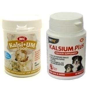 [xuất xứ UK] Canxi cho chó/mèo M&amp;C  KALSIUM PLUS (CALCIUM SUPPLEMENT) 60viên