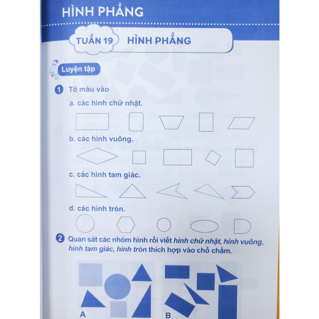 Sách - Ôn tập Toán lớp 1 tập 2