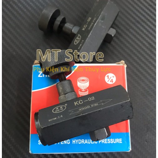 Van tiết lưu dầu thủy lực KC 02 - 06 | Ren 13mm~27mm
