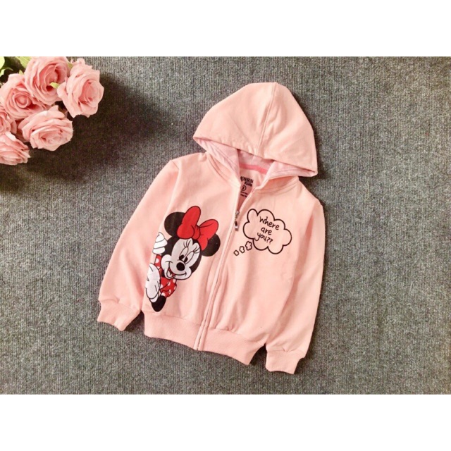 Áo nỉ mickey mũ