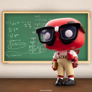 Mô hình Funko Marvel - Deadpool Likenew, real