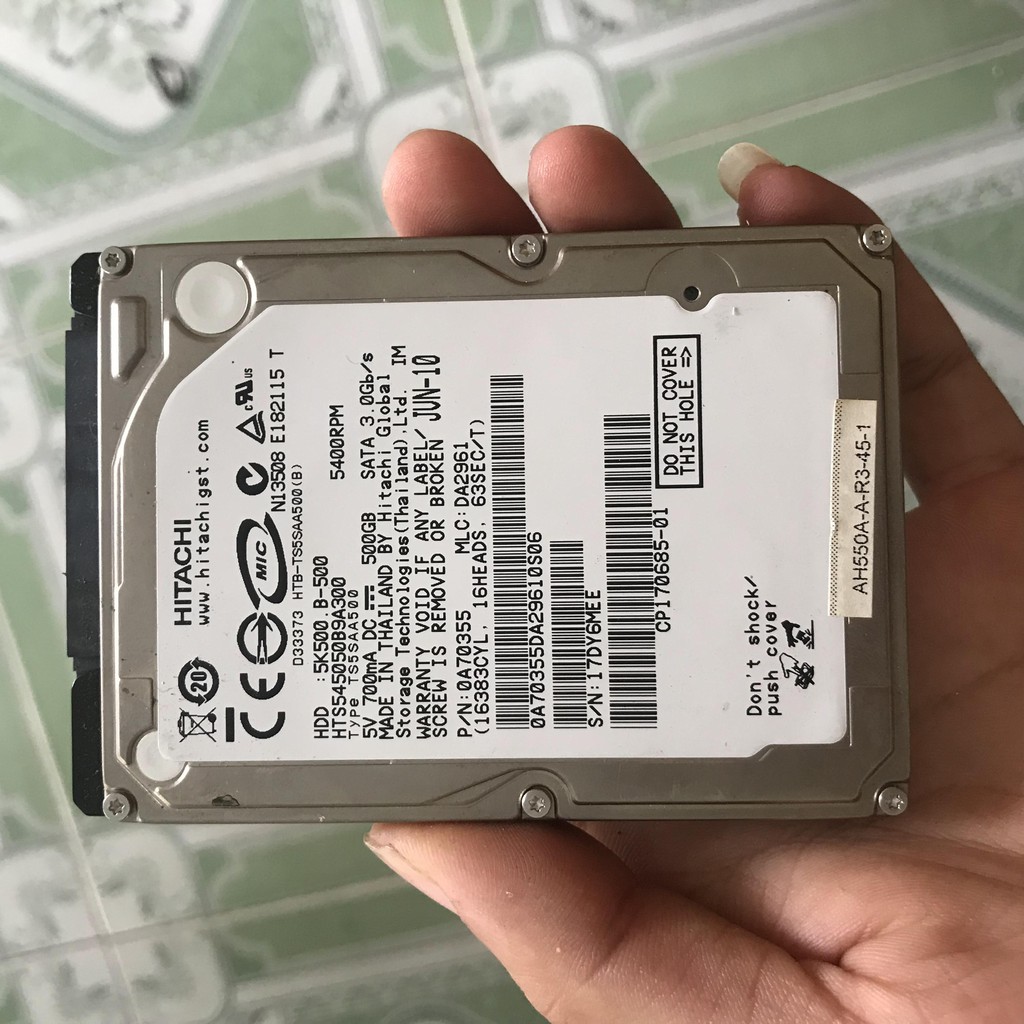 Ổ Cứng Laptop 500gb