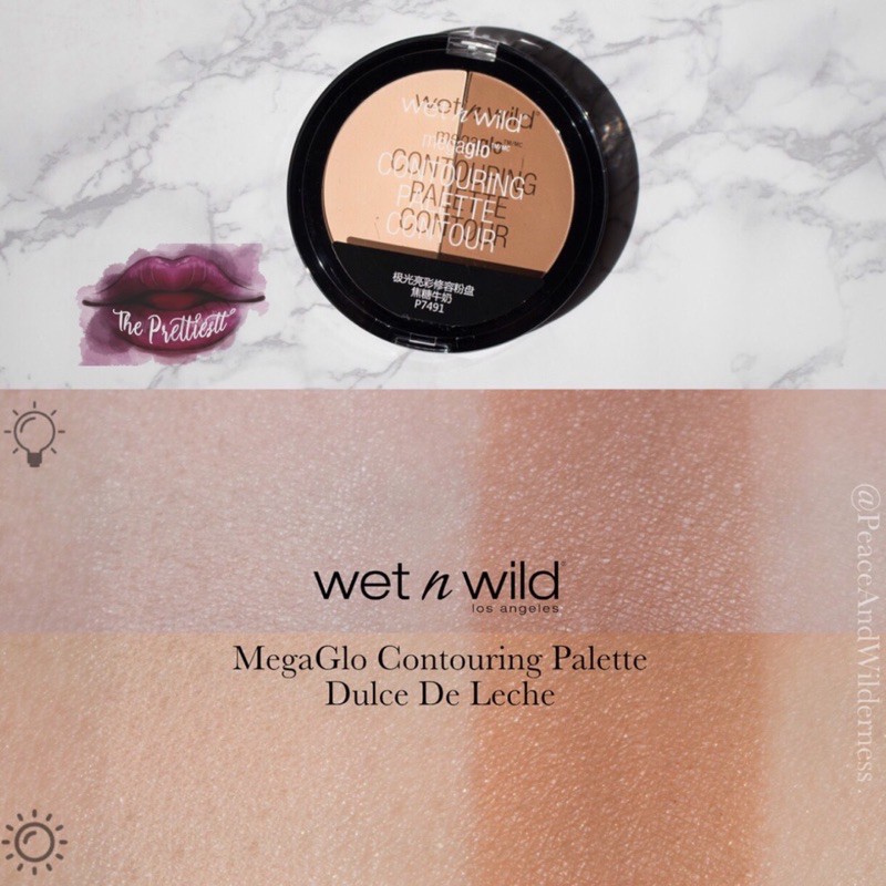 Bảng tạo khối WET N WILD MegaGlo Contouring Palette màu Dulce De Leche (giá đã bao gồm phí bán hàng)