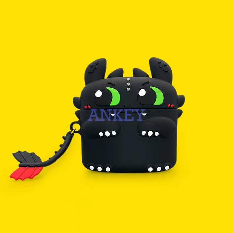 OPPO Enco Air / Air 2 Pro X X2 Free 2 2i Play R Vỏ Bảo Vệ Hộp Sạc Tai Nghe Bằng Silicon Mềm Hình Cún Hoạt Hình Cho