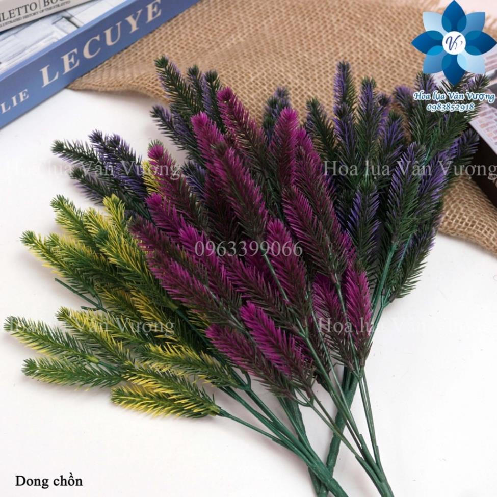 Hoa Giả - Hoa Điểm Rong Chồn Nhựa