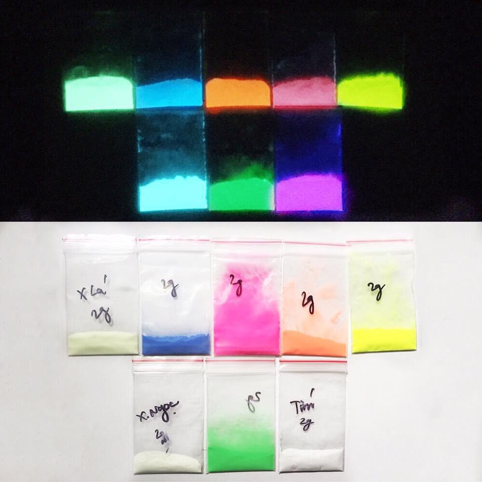 Bán Bột dạ quang trang trí phát sáng Siêu rẻ