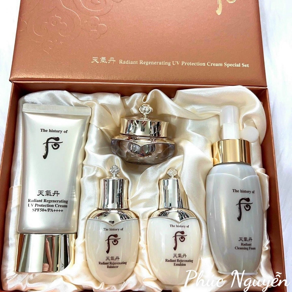 Bộ Kem Chống Nắng Whoo Cao Cấp Hàn Quốc