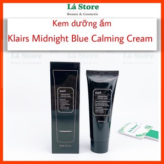 Kem dưỡng ẩm Klairrs Midnight Blue Calming Cream - Lá Store