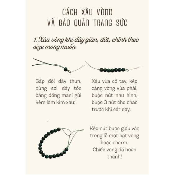 Vòng tay Bồ đề kim cang Nepal 6li 8li 10li kèm hộp kraft lịch sự, vintage