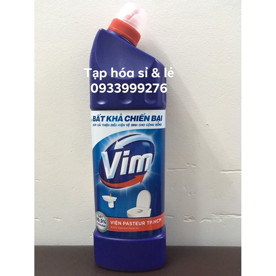 Nước Tẩy Bồn Cầu Vim Diệt Khuẩn 900ml