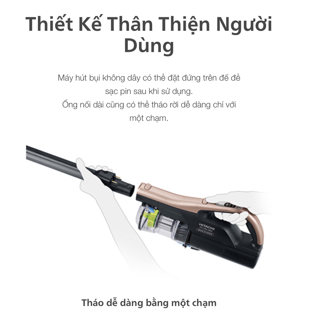 Máy hút bụi Hitachi PV-XFL300 (CG)