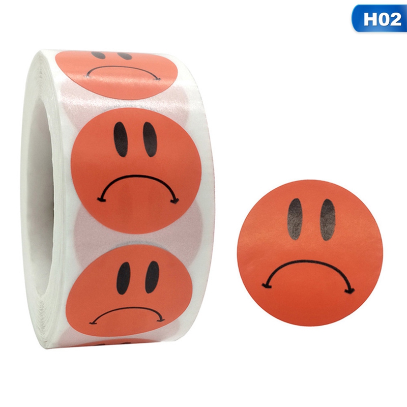 Cuộn giấy dán hình mặt cười