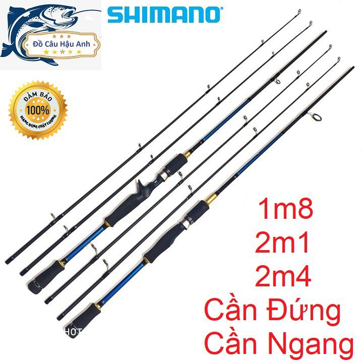 Cần câu lure 2 ngọn Shimano, cần câu cá chuyên lure hàng hót 22