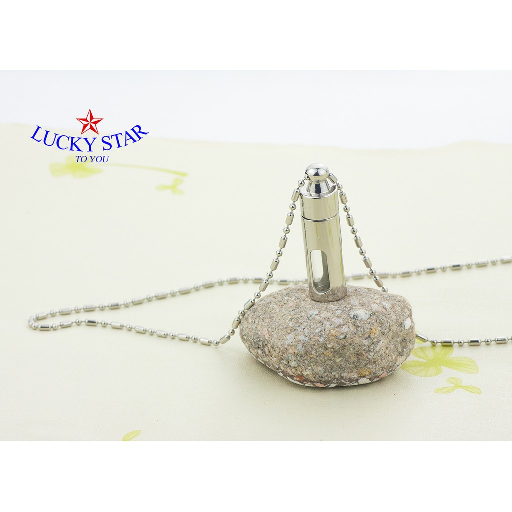 Mặt dây chuyền hình trụ thời trang sang trọng