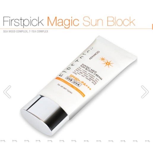 KEM CHỐNG NẮNG FIRSTPICK MAGIC SUN BLOCK( date sd den ngay 08.05.2025)