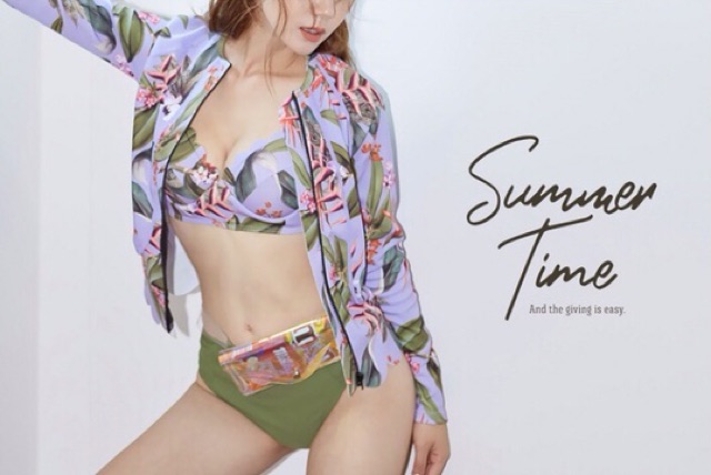 (Có sẵn) set bikini 3 mảnh mẫu mới nhất năm 2019