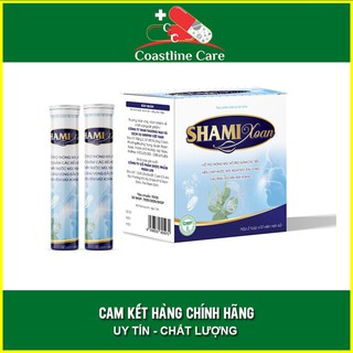 Viên Sủi Shami Xoan Hộp 20 Viên - Hỗ Trợ Giảm Triệu Chứng Viêm Mũi & Viêm Xoang - Coastlinecare Pharmacy