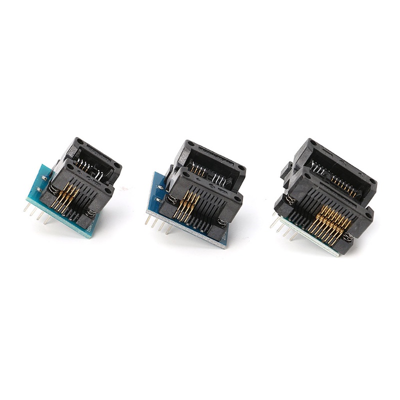 Bộ 3 Đầu Chuyển Đổi + Đầu Cắm Lập Trình Sop16 Sang Dip8 Ic Cho Ezp2010 Ezp2013
