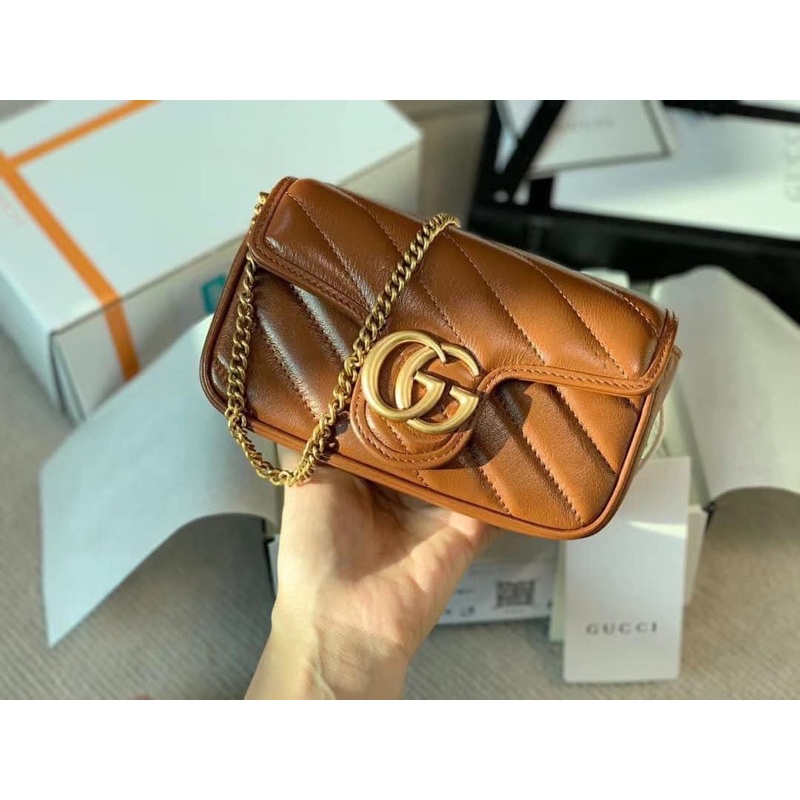 Túi G c da dê cao cấp size mini 17/23/26cm fullbox